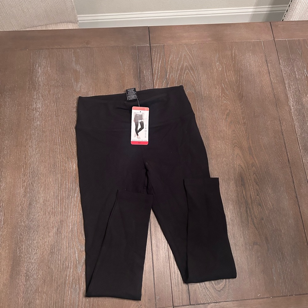 Black High-Waisted Leggings